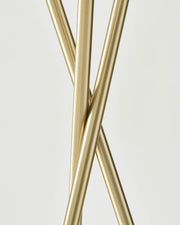 Crossed-Base Tripod Floor Lamp