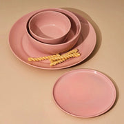 Wide Rim Bone China Dinnerware Set