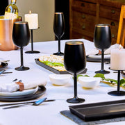Insulated Stainless Steel Wine Glass Set