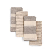 Striped Organic Cotton Napkin Set