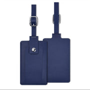 Faux Leather Luggage Tag
