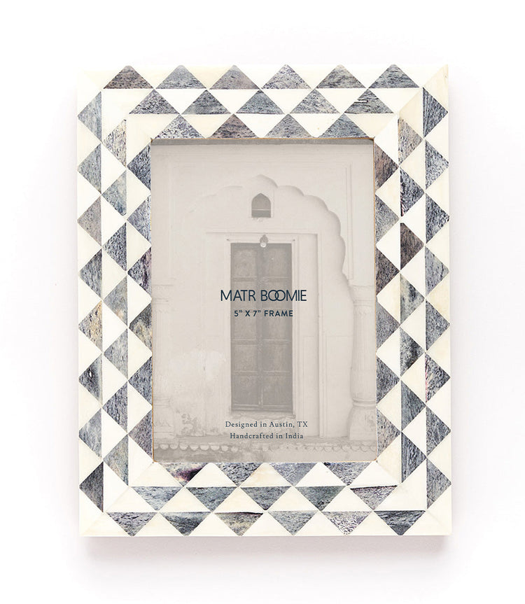 Mosaic Bone Tile Picture Frame
