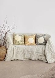 Hand-Felted Merino Wool Throw Pillow