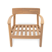 Acacia Wood Outdoor Club Chair