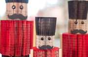 Folded Book Paper Nutcracker Decor