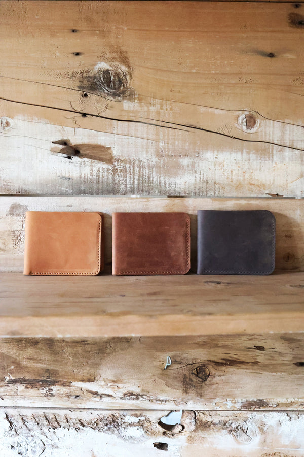 Full-Grain Leather Bifold Wallet