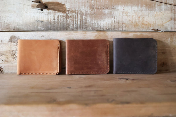 Full-Grain Leather Bifold Wallet