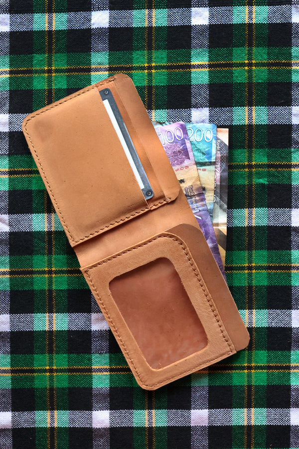 Full-Grain Leather Bifold Wallet