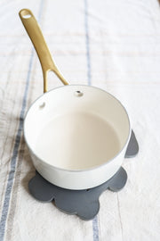 Mushroom-Shape Metal Trivet