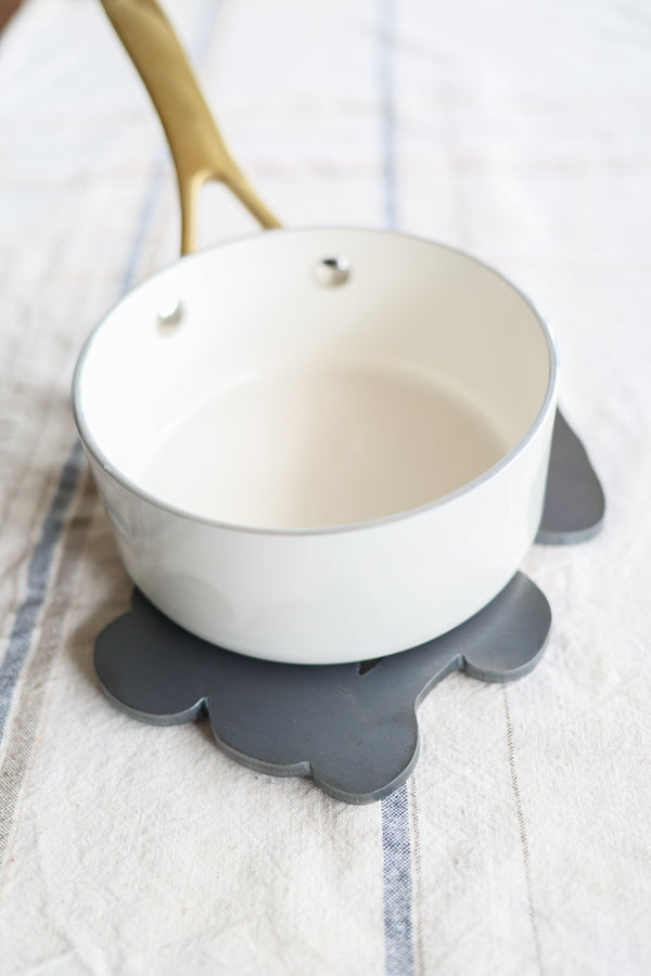 Mushroom-Shape Metal Trivet