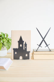 Crossed Sword Steel Bookend