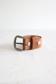 Studded Leather Belt