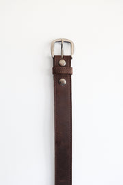 Studded Leather Belt