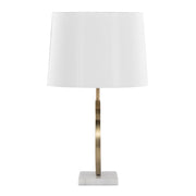 Marble Base Ring Table Lamp — scale reference and proportion detail
