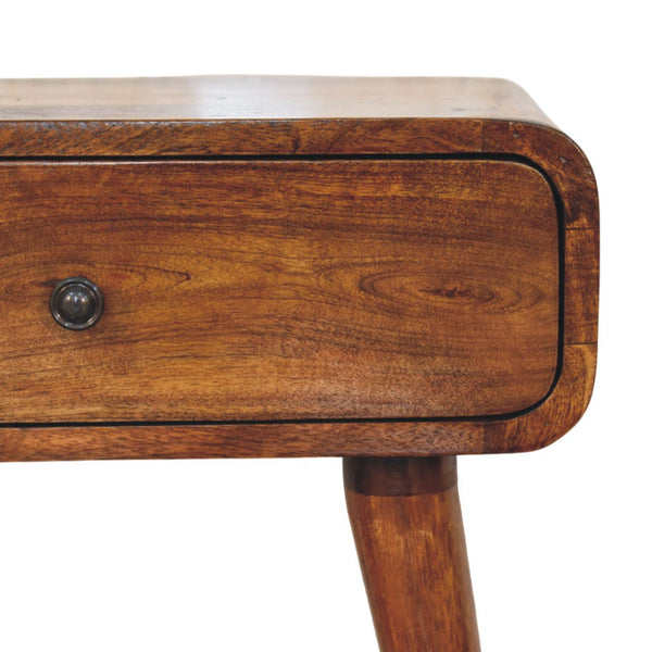 Chestnut Mango Wood Nightstand