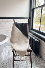 Kilim-Woven Cotton Throw Blanket