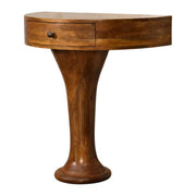 Mango Wood Pedestal Console Table