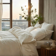 Long-Staple Cotton Sateen Sheet Set