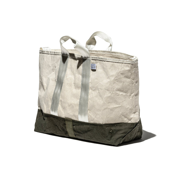 Upcycled Canvas Laminated Tote Bag