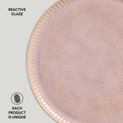 Speckled Ceramic Dinner Plate Set