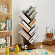 Wood-Grain MDF Tree Bookcase – book case (view 8) | Roost & Roam