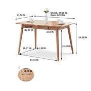 Extendable Oak Dining Table — additional product view 13