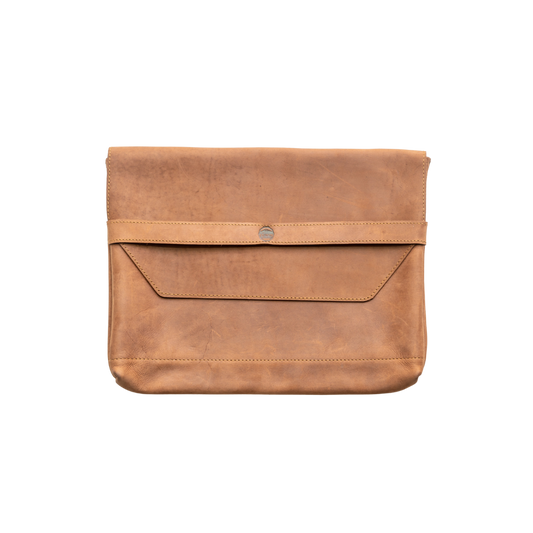 Full-Grain Leather Laptop Sleeve