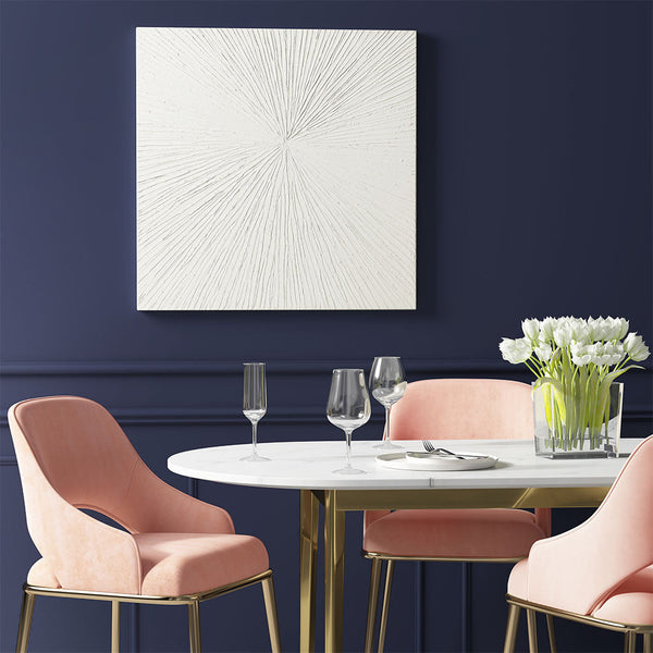 Gloss Resin Dimensional Burst Wall Art