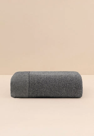 Woven Cotton-Wool Blend Throw