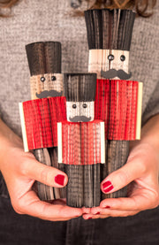Folded Book Paper Nutcracker Decor