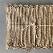 Handwoven Natural Fiber Placemat Set
