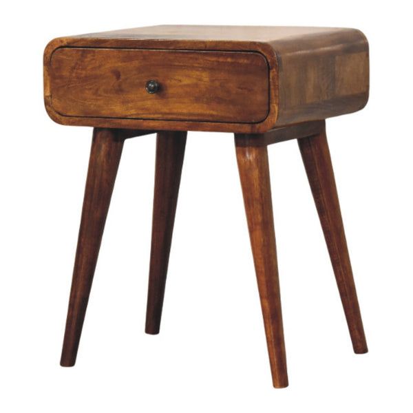 Chestnut Mango Wood Nightstand
