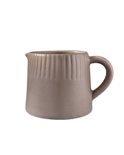 Ridged Ceramic Pitcher