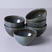 Speckled Ceramic Bowl Set of Six
