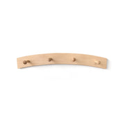 Solid Wood Arched Shaker Peg Coat Rack