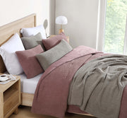 Bouclé-Texture Lumbar Pillow