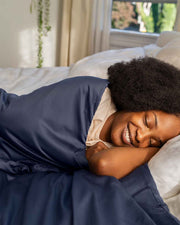 Smooth Cotton Weighted Blanket Cover
