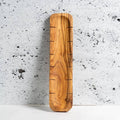 Scored Olive Wood Bread Board