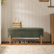 Corduroy Storage Bench Ottoman – ottoman (view 7) | Roost & Roam