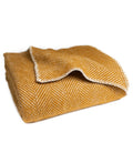Herringbone Wool Oversized Throw