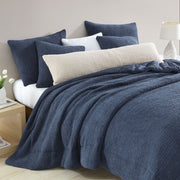 Boucle-Texture Memory Foam Throw Pillow