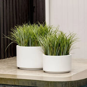 Cylindrical Outdoor Planter