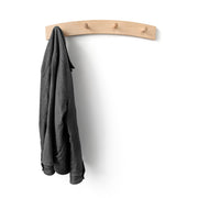 Solid Wood Arched Shaker Peg Coat Rack