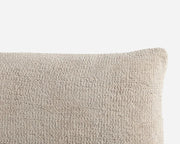 Bouclé-Texture Lumbar Pillow