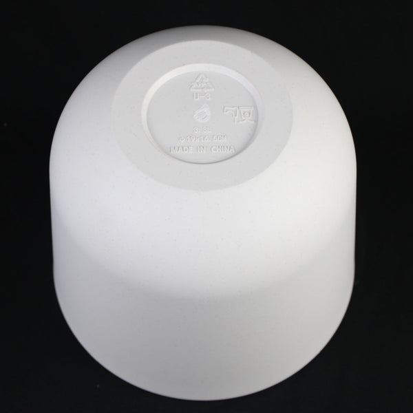 Matte White Round Planter Set