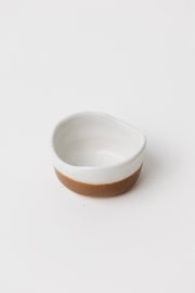 Two-Tone Ceramic Pinch Bowl Set