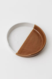 Two-Tone Ceramic Spoon Rest