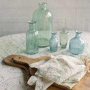 Floral Print Linen Tablecloth