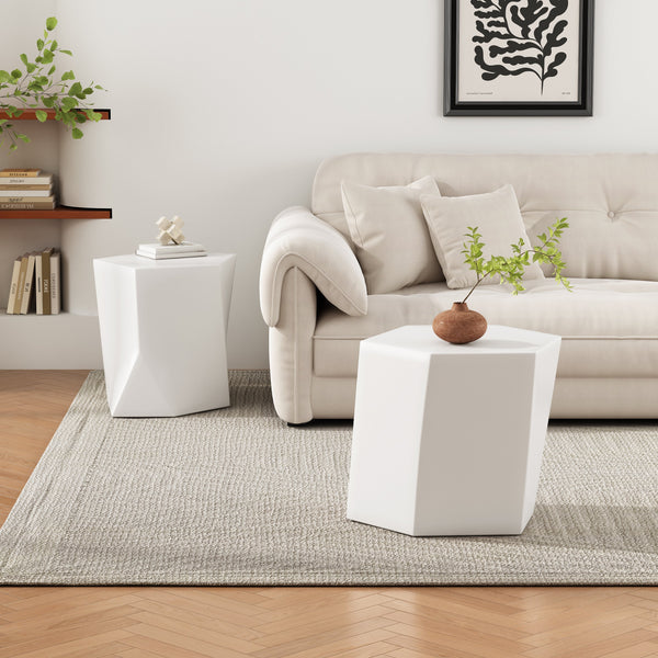 Geometric MGO Coffee Table Set — alternate view or variant option
