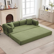 Corduroy Convertible Sleeper Sofa Bed